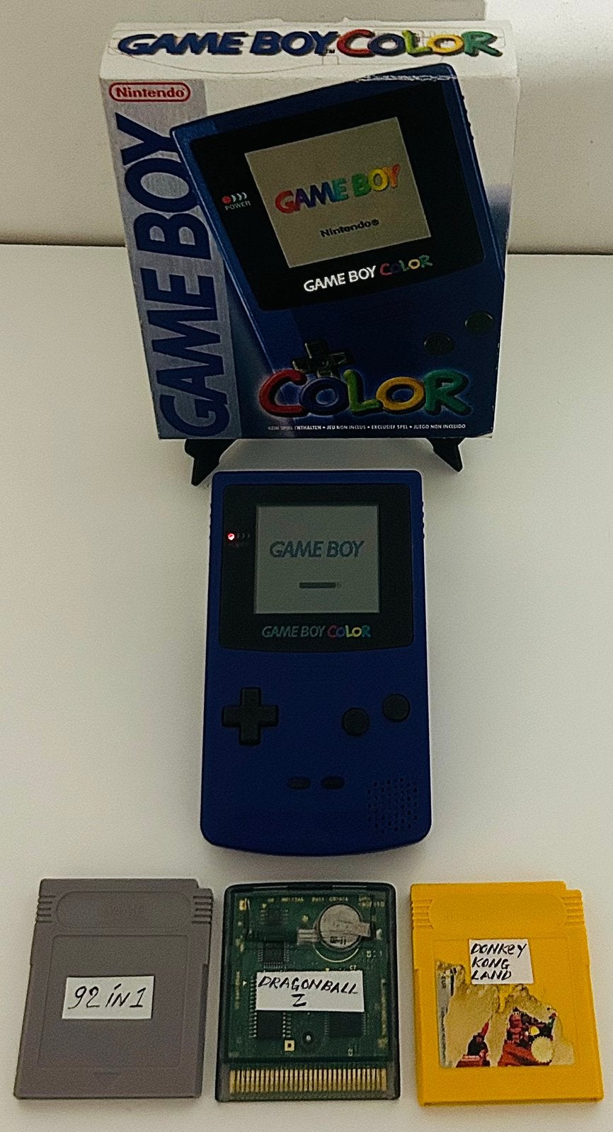 | GameBoy Color |, Spelcomputers en Games, Spelcomputers | Nintendo Game Boy, Zo goed als nieuw, Game Boy Color, Met games, Ophalen of Verzenden
