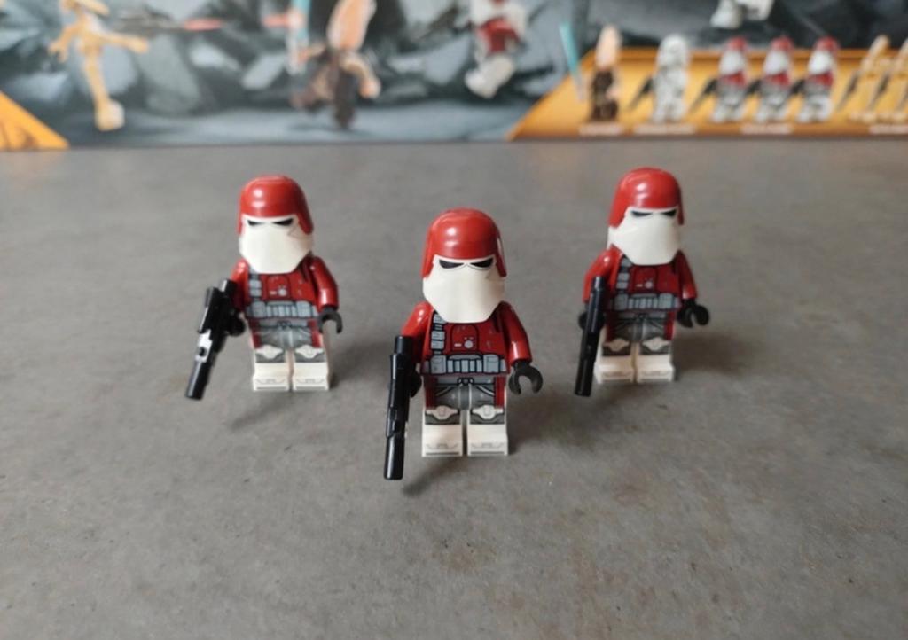 Lego Star Wars galactic marine (3 stuks), Ophalen of Verzenden, Zo goed als nieuw, Overige typen