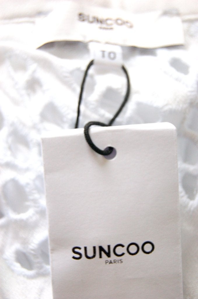 Nieuwe Suncoo Paris topje, blousetop, wit, Mt. XS, Wit, Nieuw, Ophalen of Verzenden, Suncoo