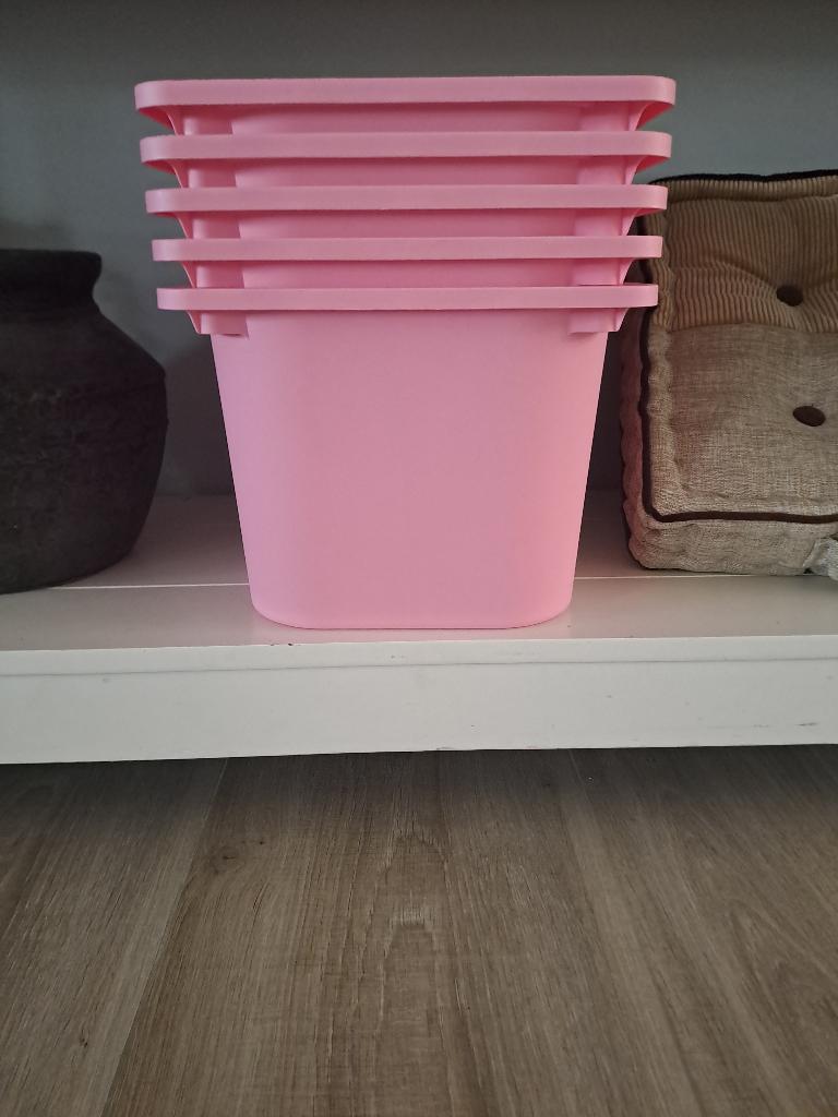 roze ikea laden, Zo goed als nieuw, Minder dan 50 cm, Ophalen, Minder dan 90 cm