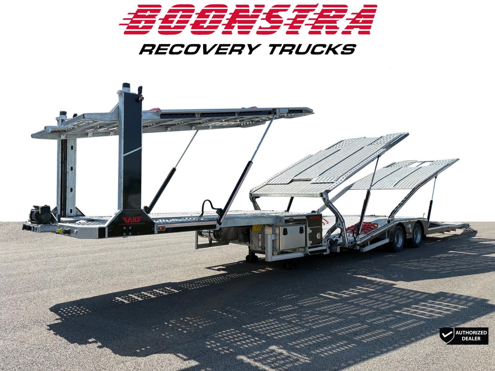 AKSOYLU AKT2 6-Car Transport 2x Winch TPMS NIEUW! Direct ava, Auto's, Overige brandstoffen, Zwart, Origineel Nederlands, Bedrijf