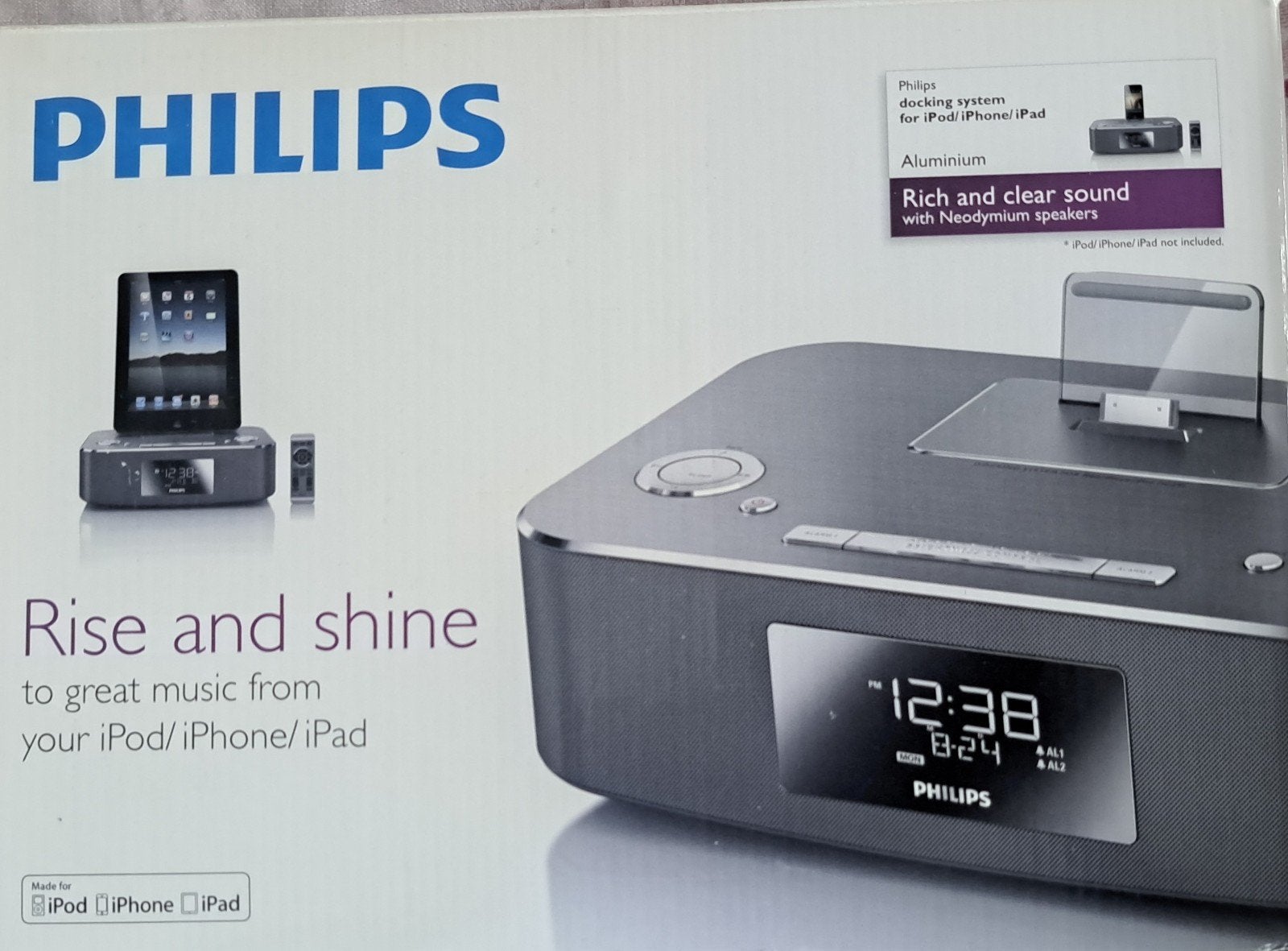 phillips docking station + wekkerradio, Ophalen of Verzenden