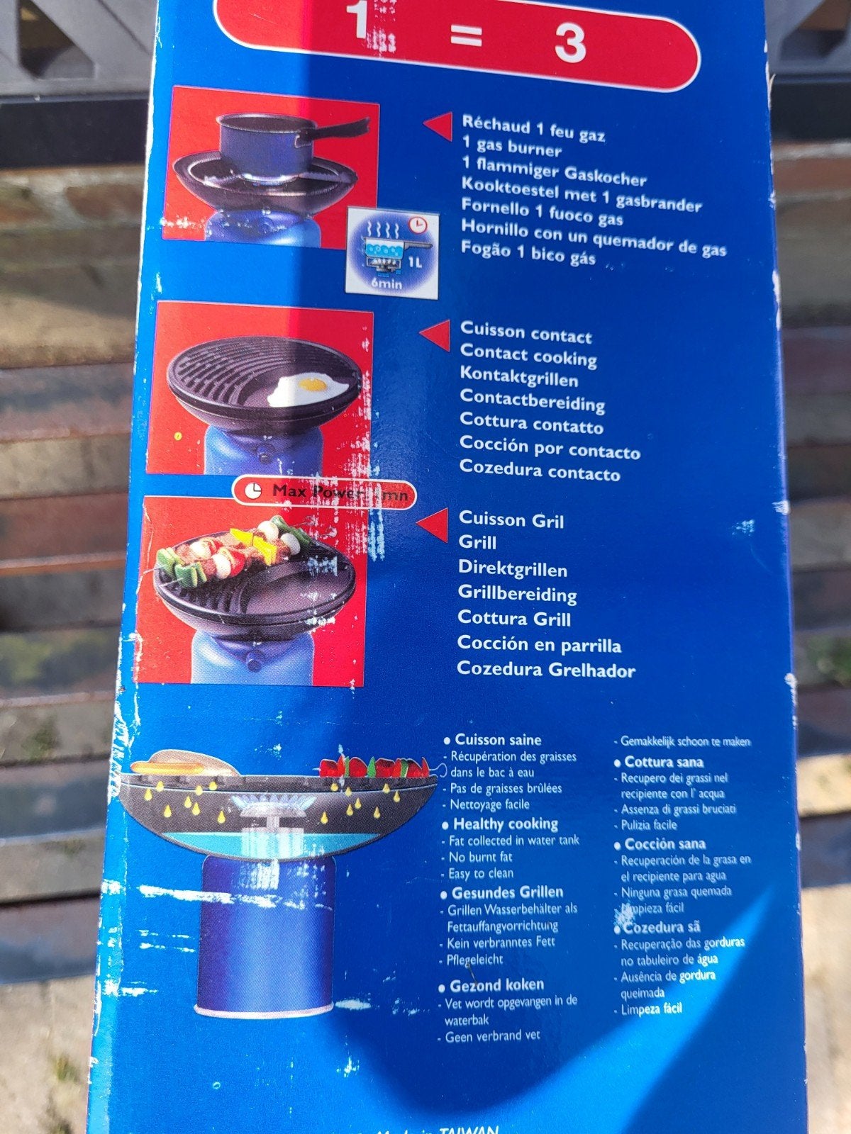 Campingaz Party Grill - Compacte en Veelzijdige Gasbarbecue, Ophalen of Verzenden, Nieuw, Campingaz