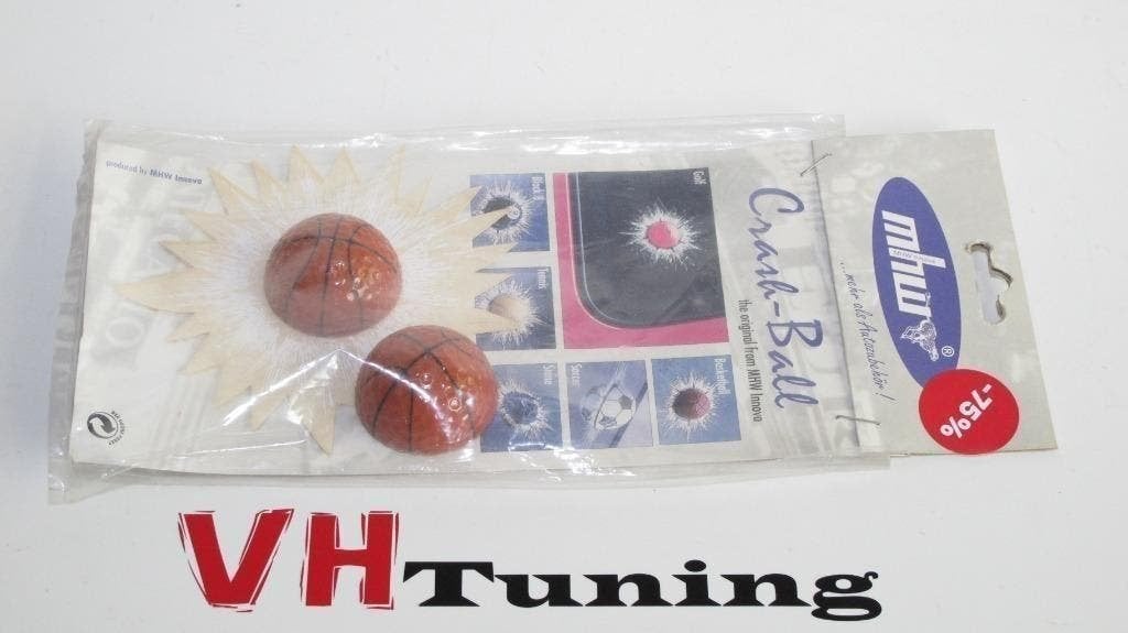 MHW MH 18551 crash basketball sticker, Auto diversen, Ophalen of Verzenden