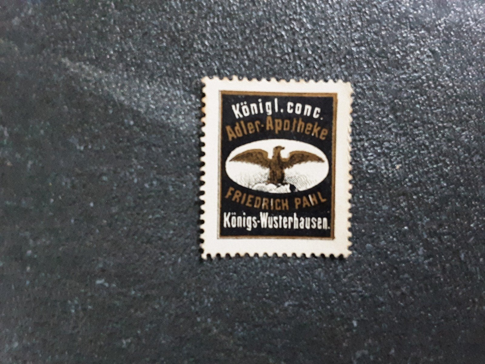 sluitzegel Adler apotheek adelaar, Verzamelen, Ophalen of Verzenden