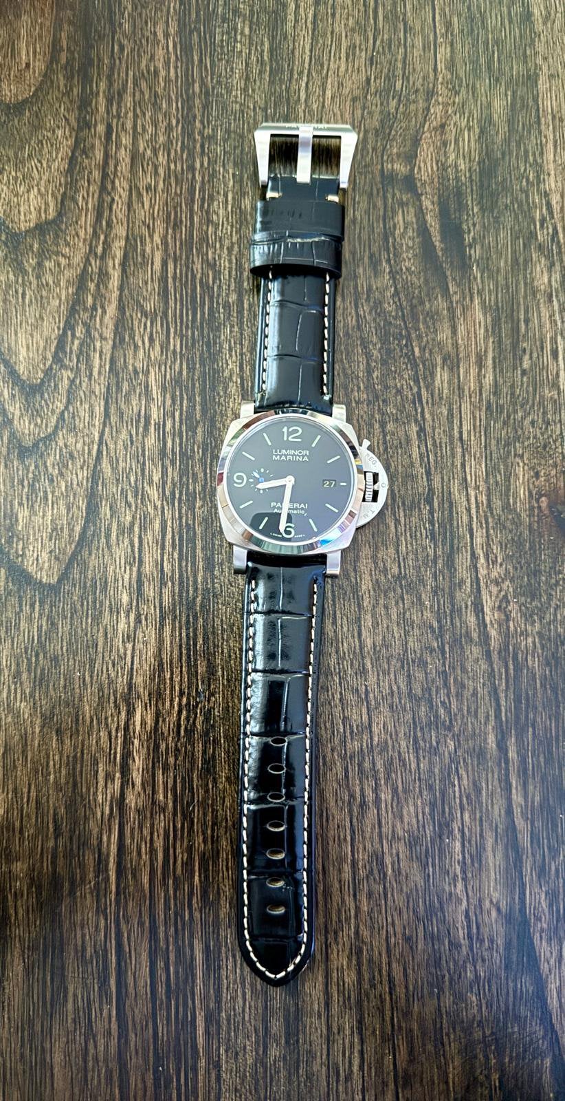 Panerai Luminor Marina 1312 S E, Ophalen of Verzenden, Nieuw, Leer, Overige merken