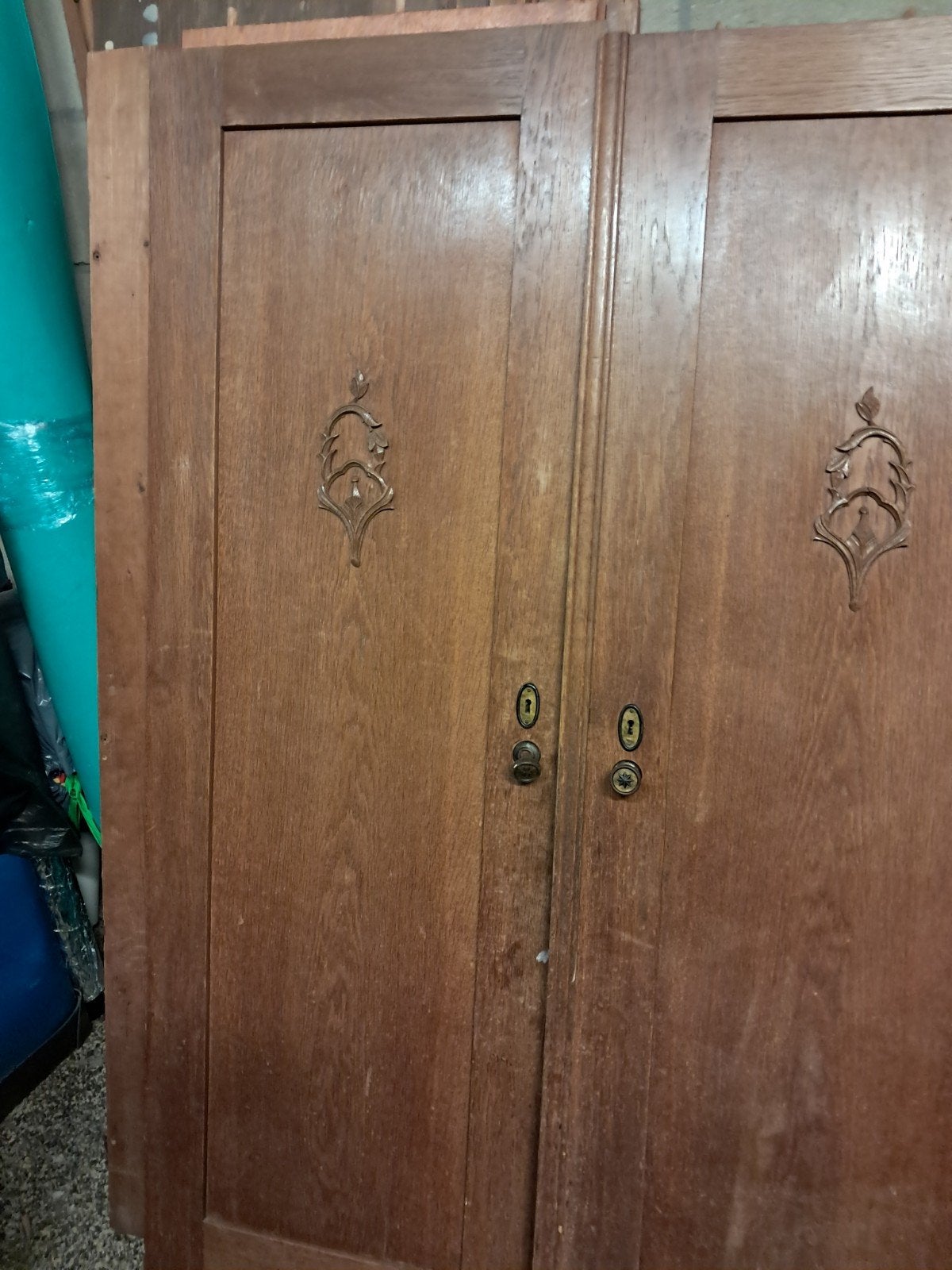Vintage 3-delige kast uit oma's tijd, gedemonteerd, Ophalen