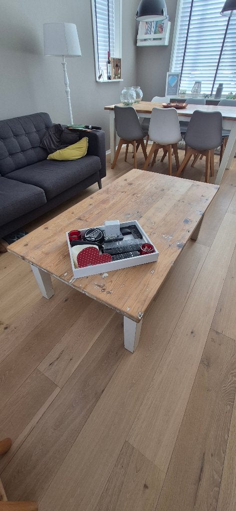 Robuuste Salontafel, Ophalen, Minder dan 50 cm, Gebruikt, 100 tot 150 cm