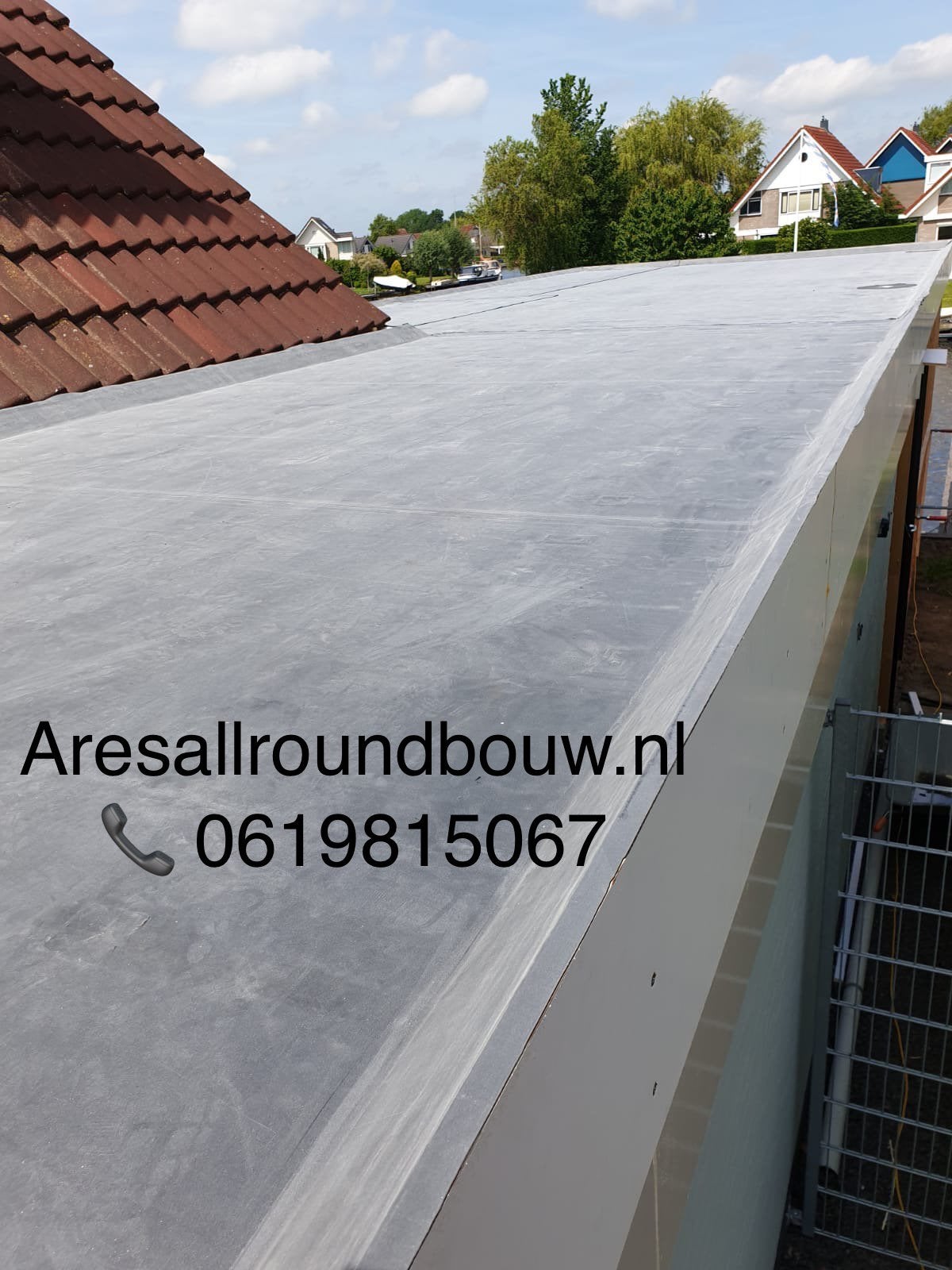 Ares Dakdekkers Dakgoot reparatie Dakrenovatie Dakbedekking, Ophalen of Verzenden, Nieuw