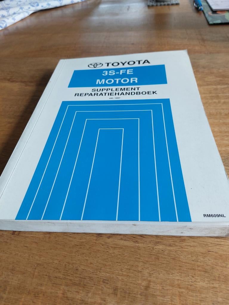 REPARATIEHANDBOEK TOYOTA 3S-FE MOTOR, Ophalen of Verzenden