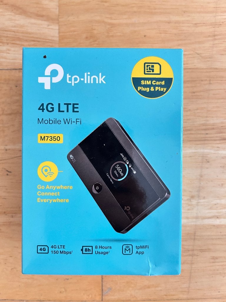 TP-Link M7350 4G LTE Mobiele Wi-Fi Router, Ophalen of Verzenden, Zo goed als nieuw, Overige typen