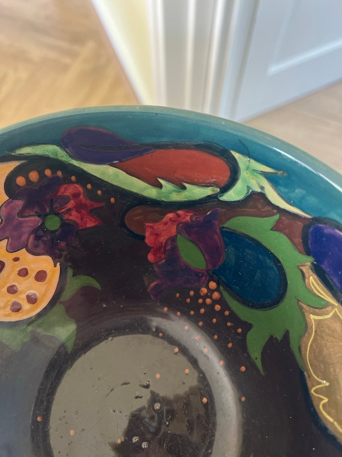 Antieke Gouda Holland Kom - Handgeschilderd, Antiek en Kunst, Antiek | Schalen, Ophalen of Verzenden