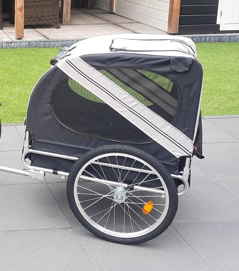 Adori Hondenfietskar 125x75x95cm tot 40kg, Ophalen of Verzenden, Hondenkar, Vering