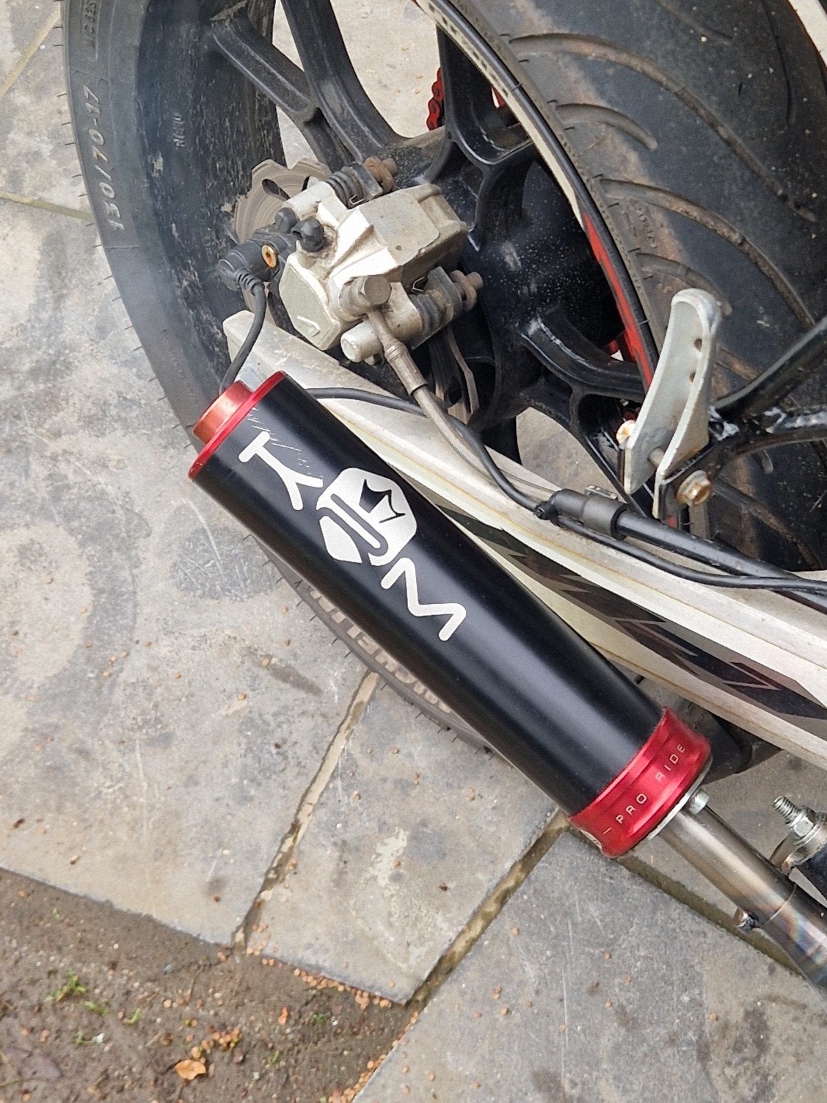 Krm demper rood, Fietsen en Brommers, Brommers | Tuning en Styling, Nieuw, Ophalen of Verzenden