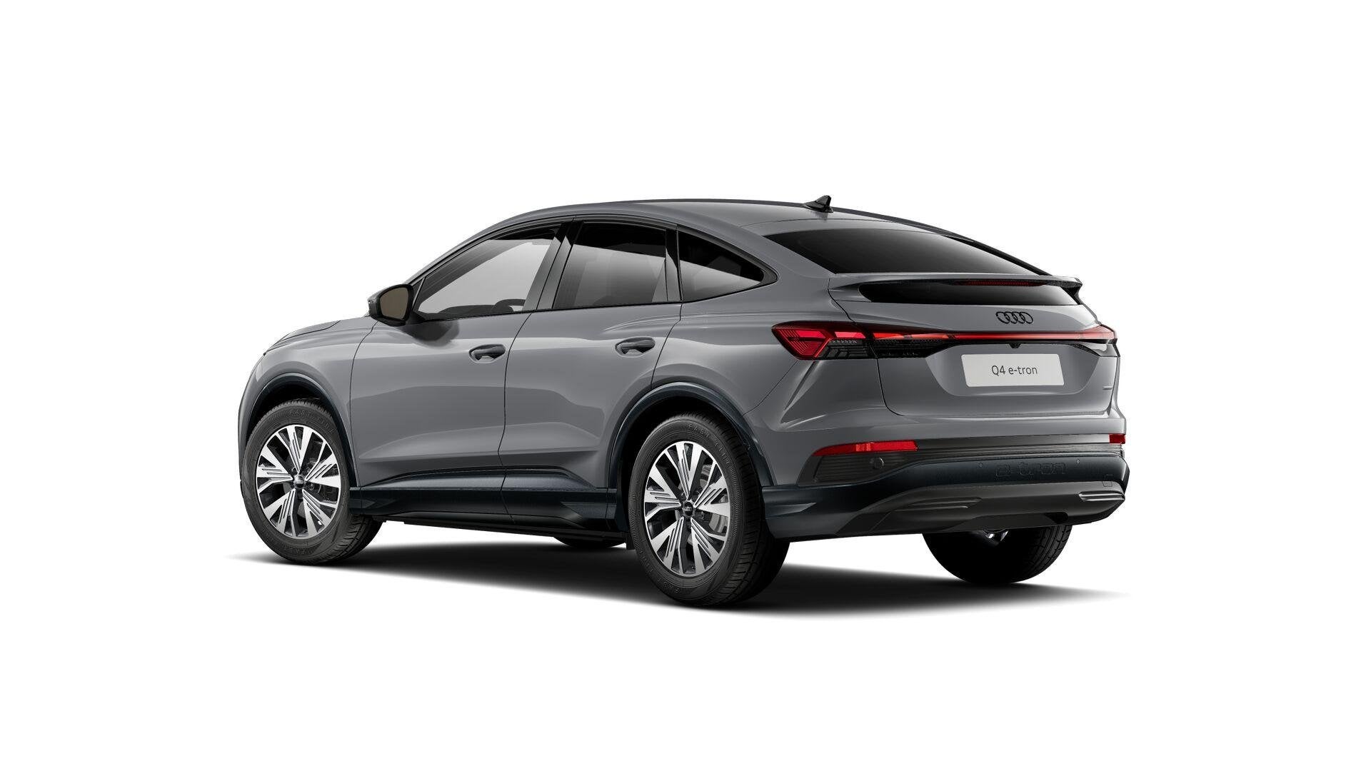 Audi Q4 Sportback e-tron 45 quattro S Edition Competition 82, Auto's, 12 maanden, Zwart, 82 kWh, SUV of Terreinwagen