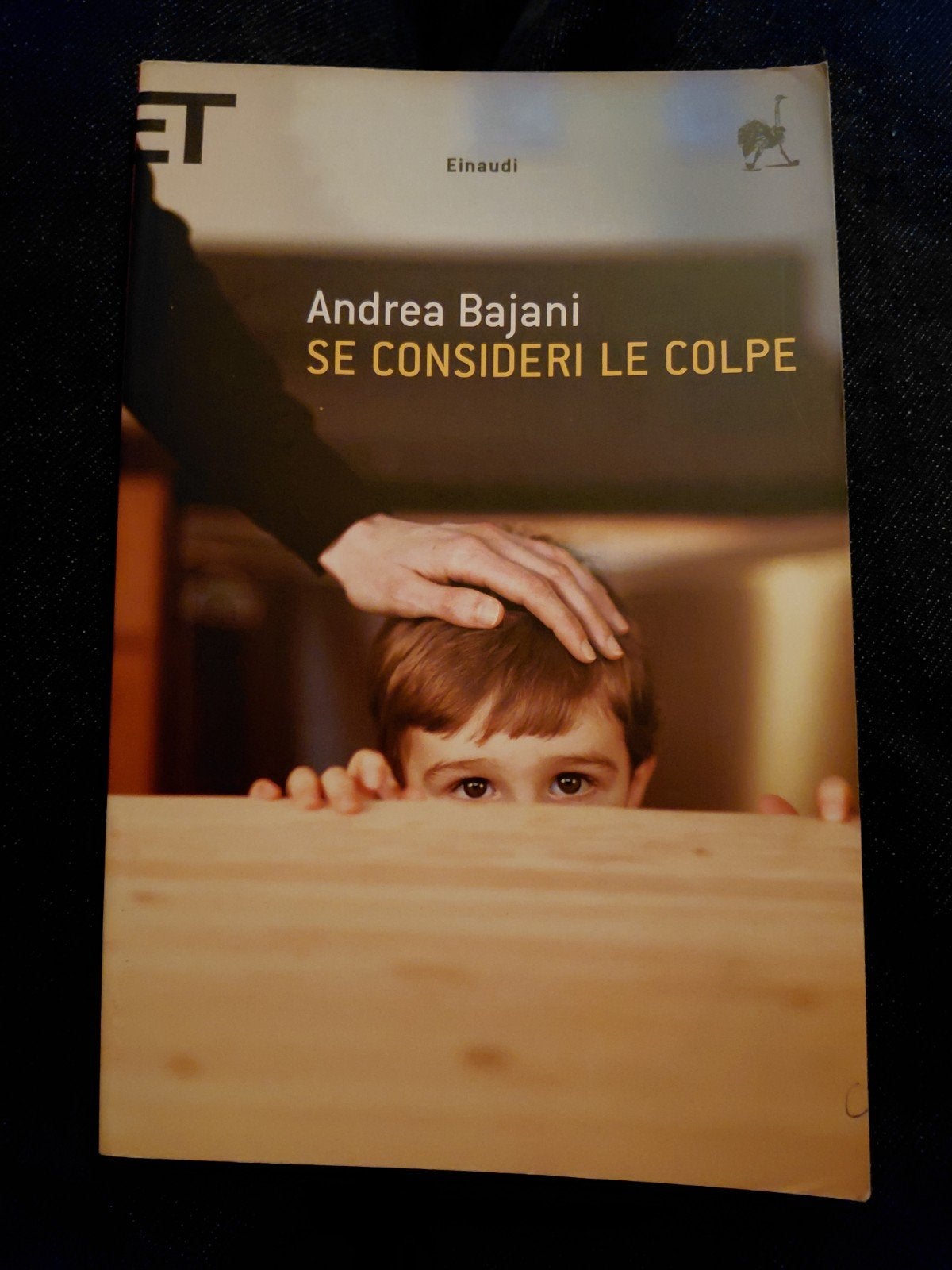 Andrea Bajani - Se Consideri Le Colpe (Italiaans), Ophalen of Verzenden, Zo goed als nieuw, Andrea Bajani, Europa overig