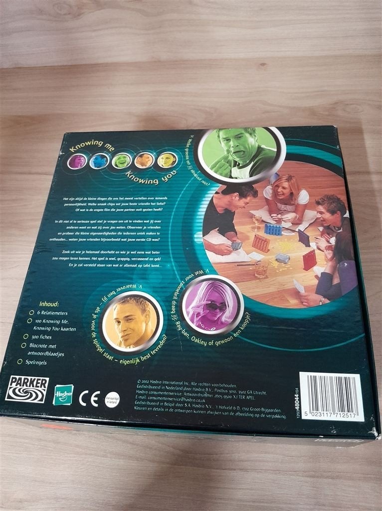 knowing me knowing you - s4810, Hobby en Vrije tijd, Gezelschapsspellen | Bordspellen, Verzenden, Zo goed als nieuw
