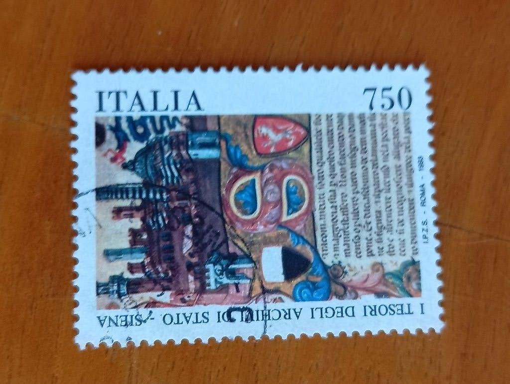 italie 1993, Postzegels en Munten, Ophalen of Verzenden, Gestempeld