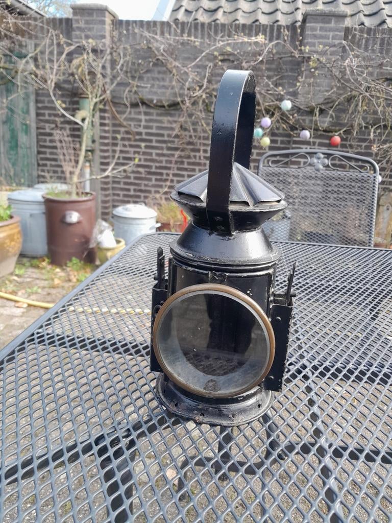 Engelse spoorweg lamp 1945, Ophalen of Verzenden, Engeland