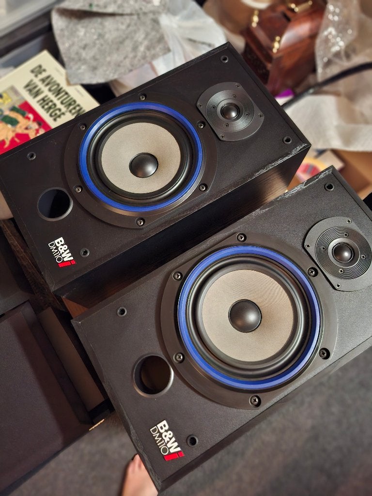 BOWERS & WILKINS 110i, Stereo speakers, Gebruikt, Inclusief kabels, 120 tot 150 watt