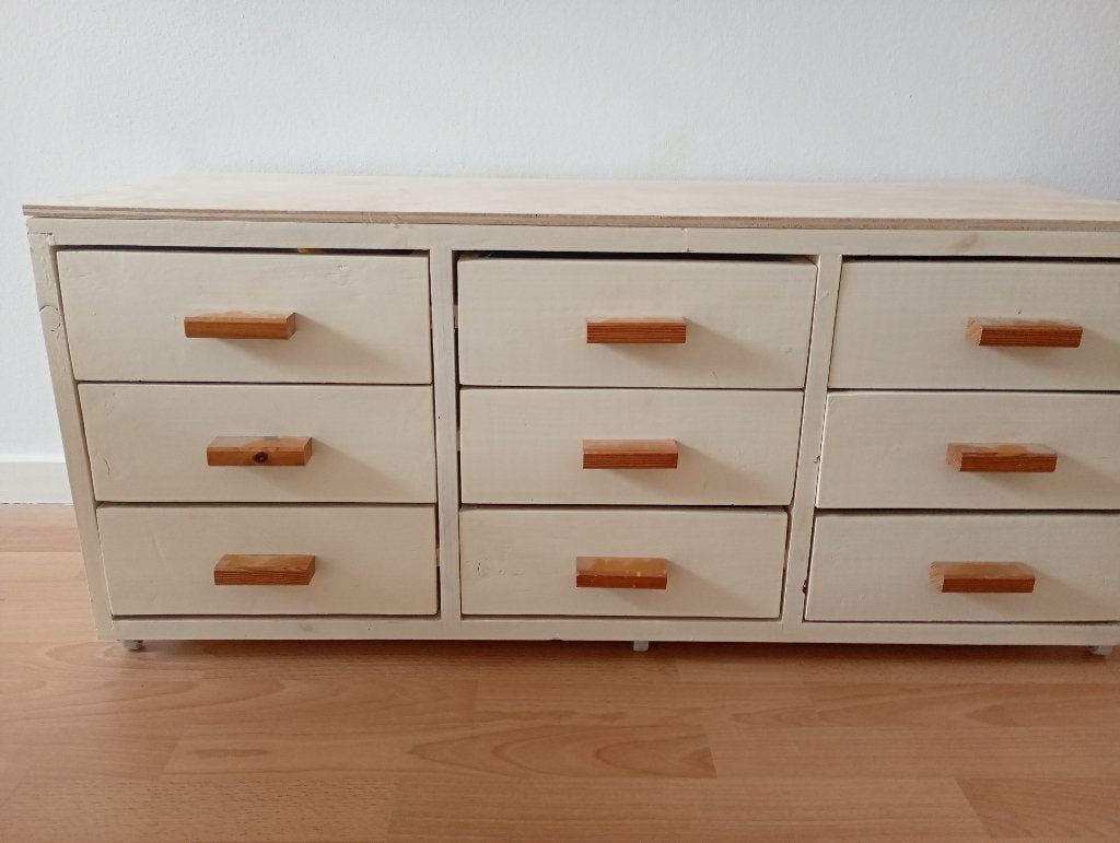 Ladenblok, Huis en Inrichting, Kasten | Ladekasten, Minder dan 50 cm, Gebruikt, 5 laden of meer, Ophalen of Verzenden