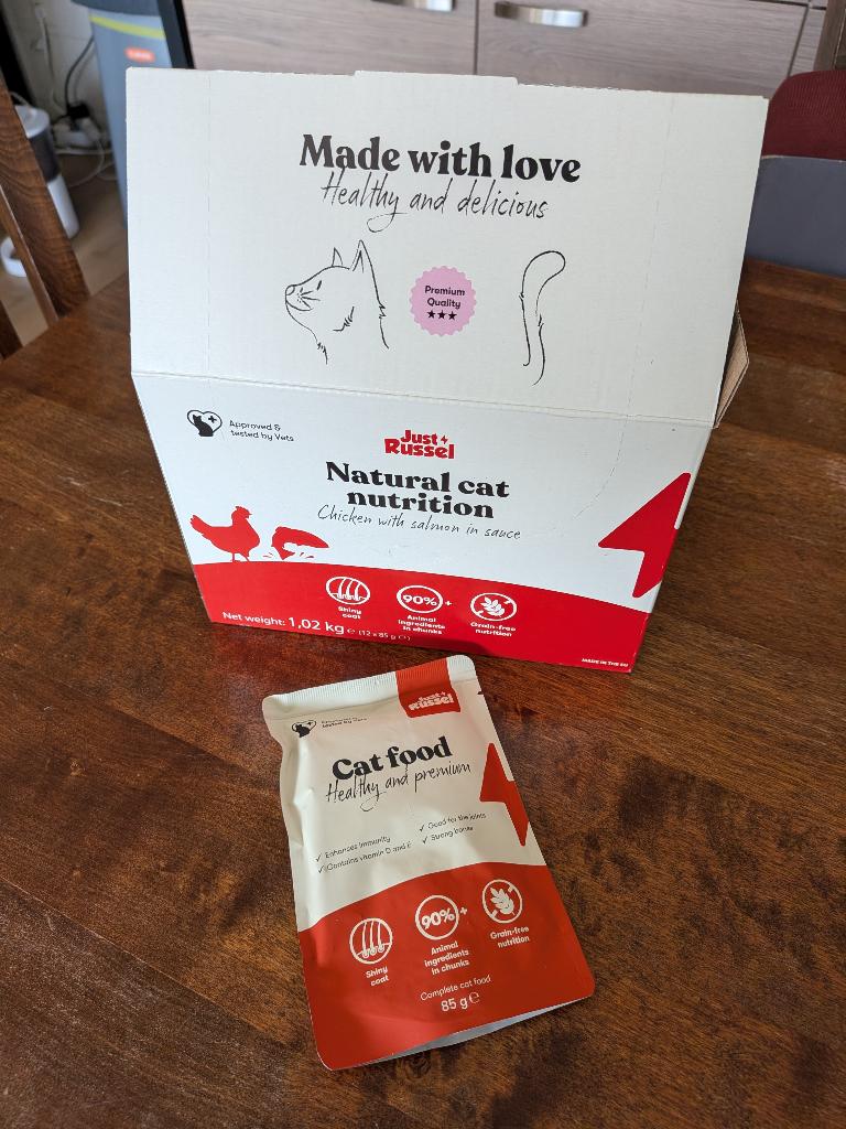 Natte kattevoeding 12x85gr, Dieren en Toebehoren, Dierenvoeding, Kat, Ophalen of Verzenden