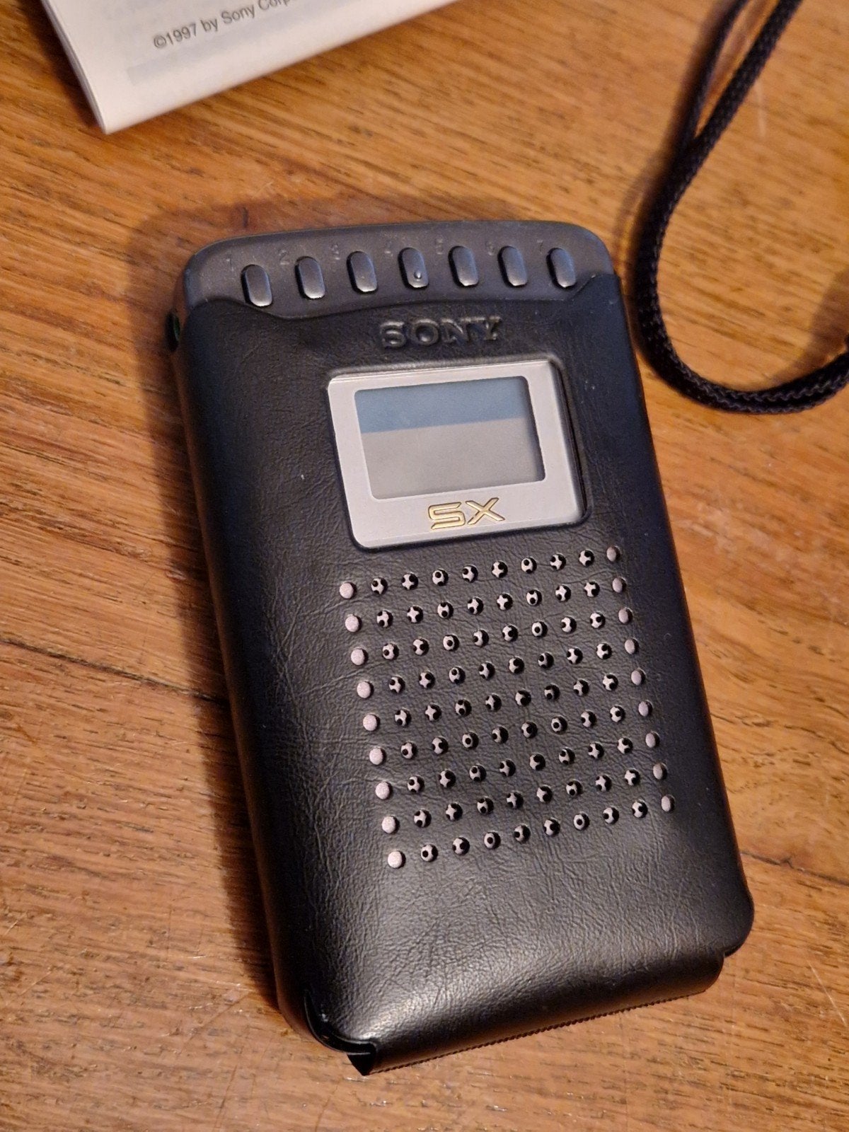 Sony SRF-SX906 radio, Audio, Tv en Foto, Radio's, Gebruikt, Sony, Ophalen of Verzenden, Sony