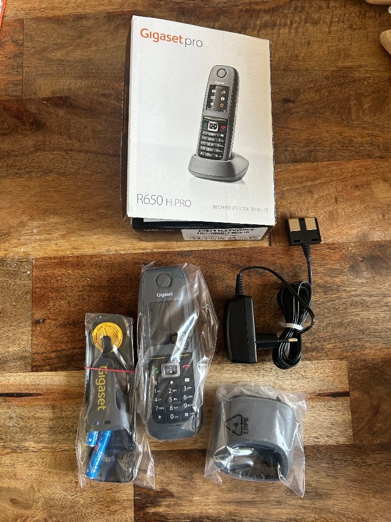 ➡️ DEMO Gigaset R650H PRO R650 Dect AAA Clip Charger, Ophalen of Verzenden, Nieuw, 1 handset
