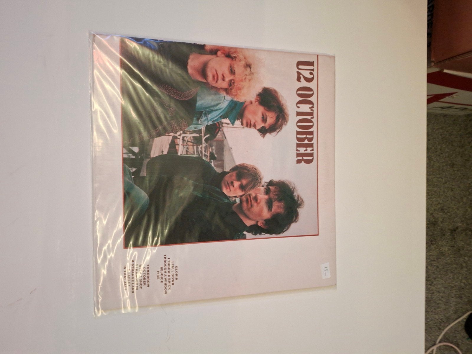 U2 - October LP (1981) - Klassieke Rock Vinyl, Cd's en Dvd's, LP, Gebruikt, Ophalen of Verzenden, Classic Rock