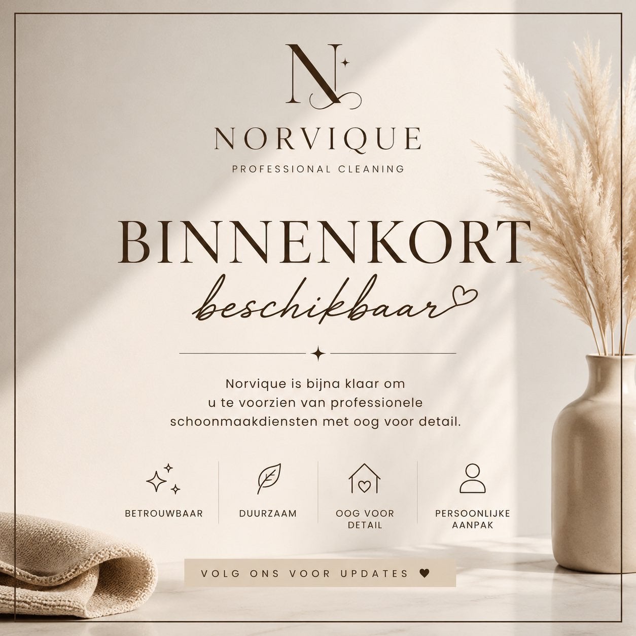 Norvique schoonmaak, Vacatures, Variabele uren, Overige niveaus, Vanaf 3 jaar, Overige vormen