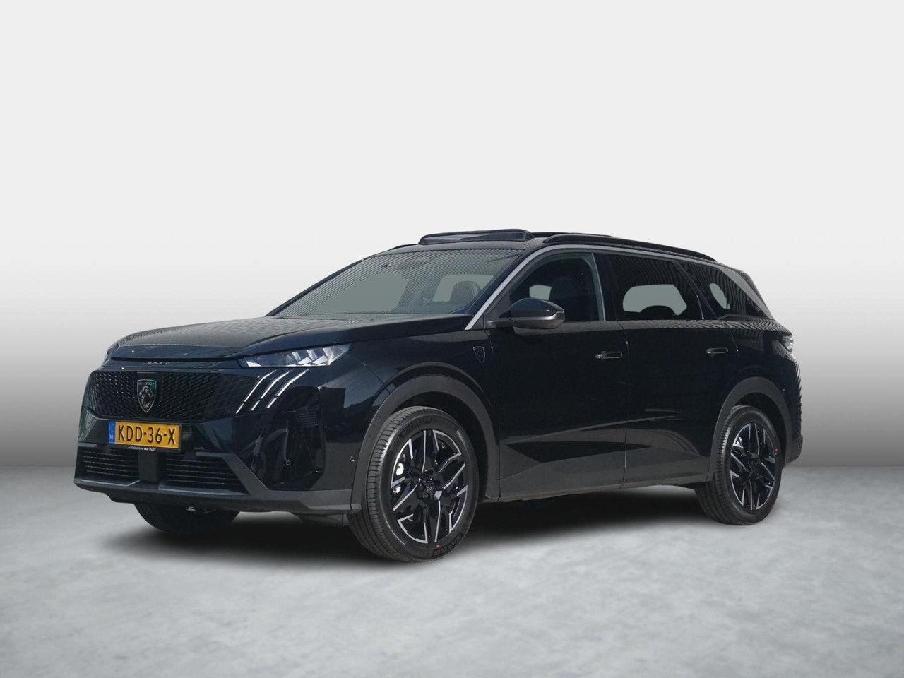 Peugeot 5008 1.2 Hybrid 145 GT Exclusive 7p Panoramadak, Auto's, Peugeot, Automaat, 145 pk, Gebruikt, 1199 cc