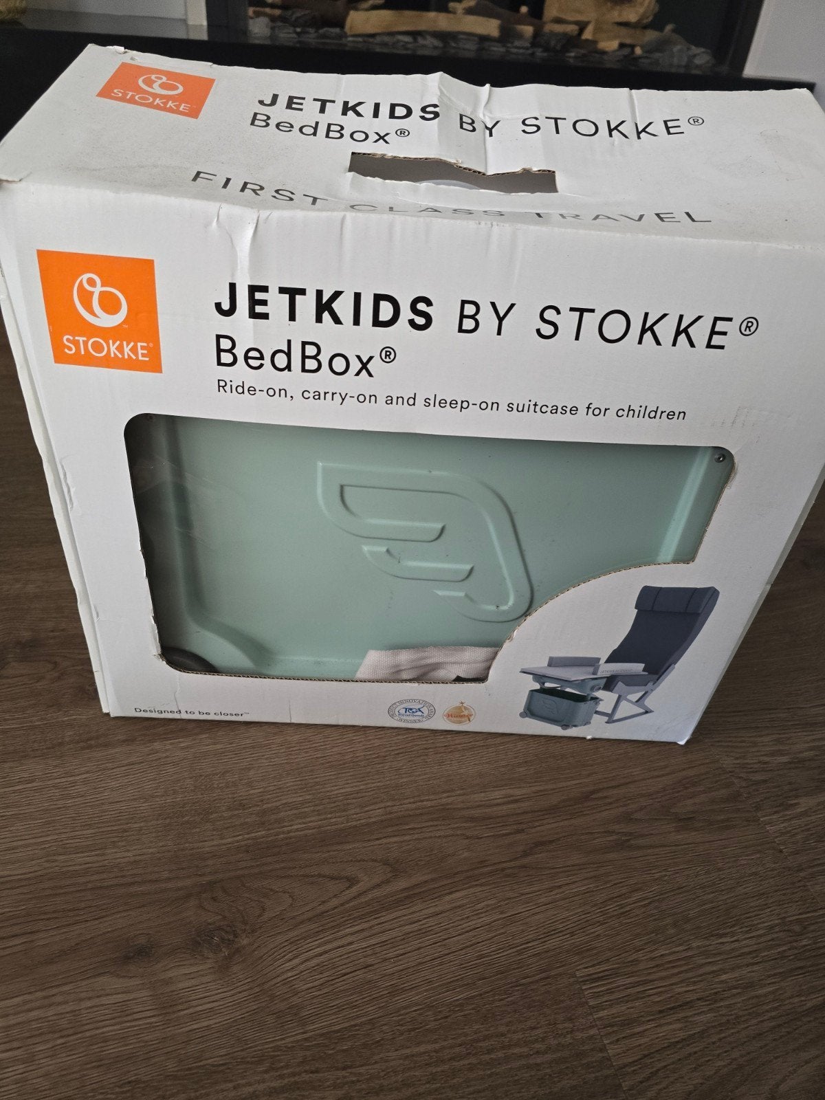 Stokke Jetkids BedBox - Reiskoffer en bed voor kinderen, Ophalen of Verzenden