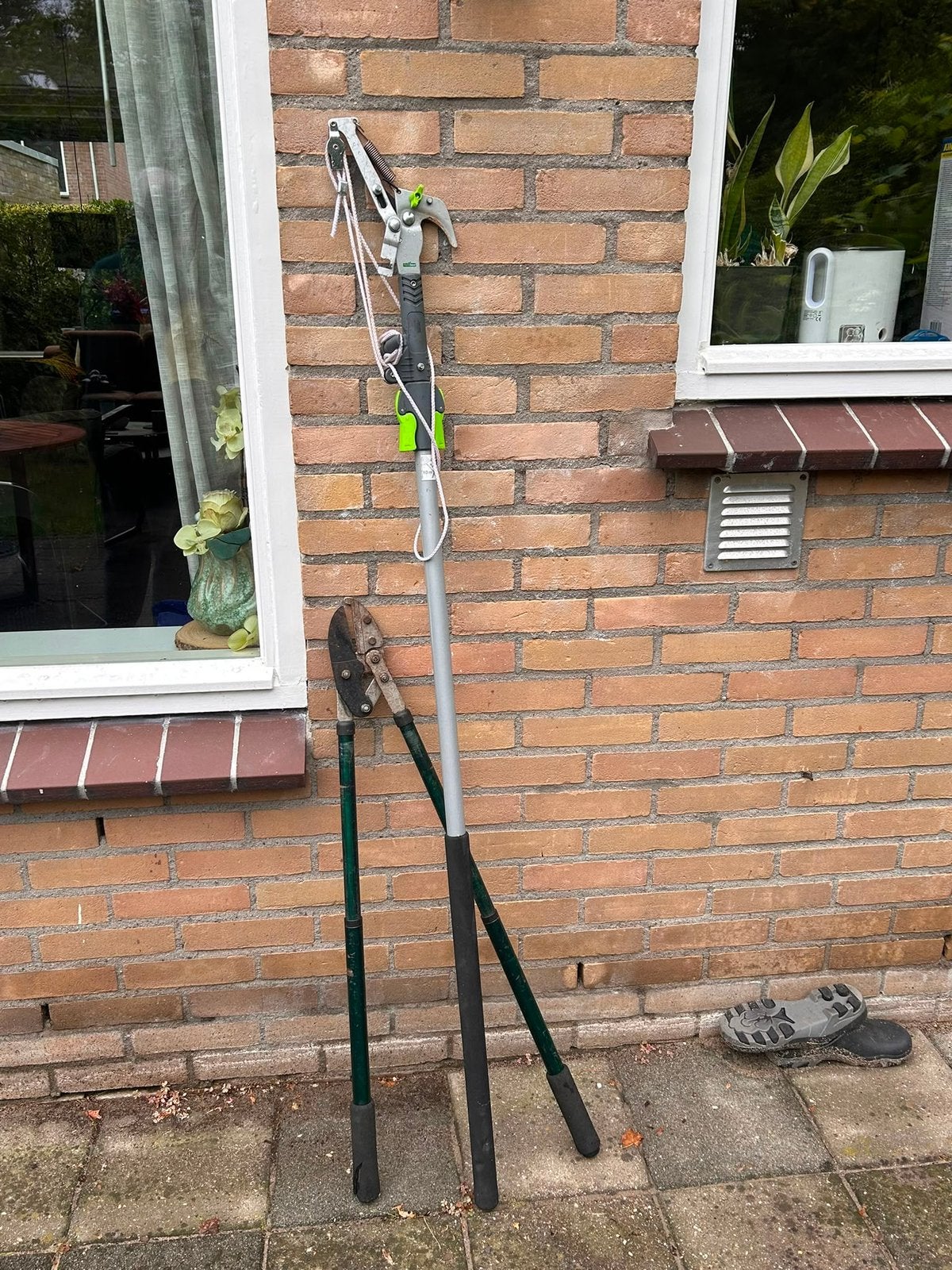 2 snoeischaren oa 1 telescopische takkenschaar heggenschaar, Ophalen, Zo goed als nieuw, Minder dan 20 mm