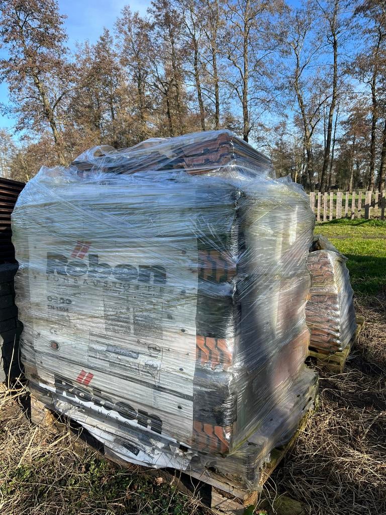 270 Röben Bergamo Dakpannen Antraciet, Ophalen, Steen of Klei, Nieuw, 15 m² of meer