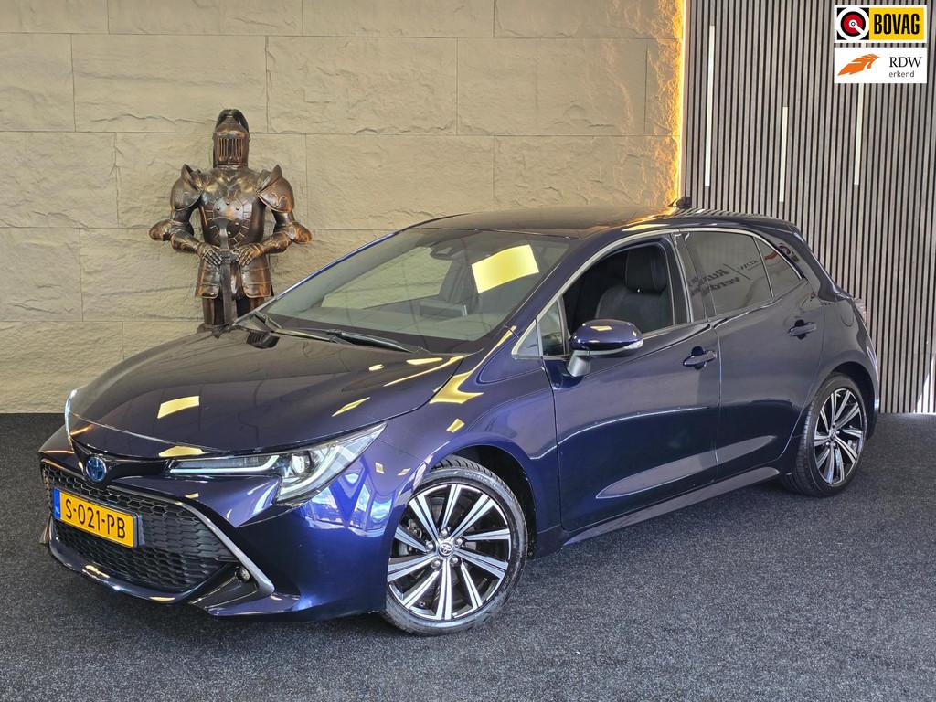 Toyota Corolla 1.8 Hybrid Dynamic|GARANTIE|1E EIG|ADAP CRUIS, 450 kg, Gebruikt, 4 cilinders, Blauw