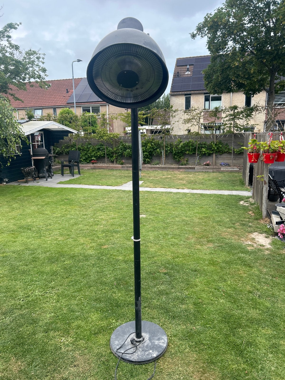 Eurom Sunset 2000 Terrasverwarmer - Elektrisch, Gebruikt, Vloer, Waterbestendig, Ophalen