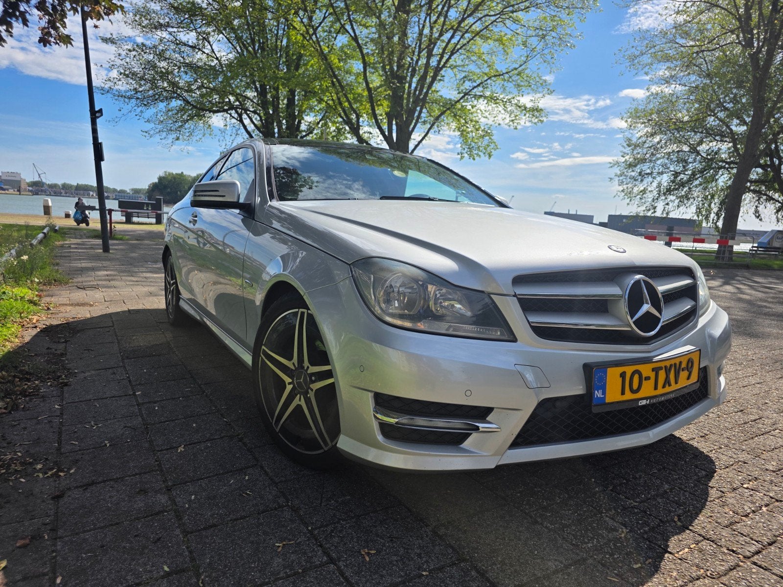 Mercedes-Benz C-Klasse 1.8 C180 Kompr Sportcoupe AUT 2012, Auto's, Mercedes-Benz, Automaat, 1800 kg, 4 stoelen, 1796 cc