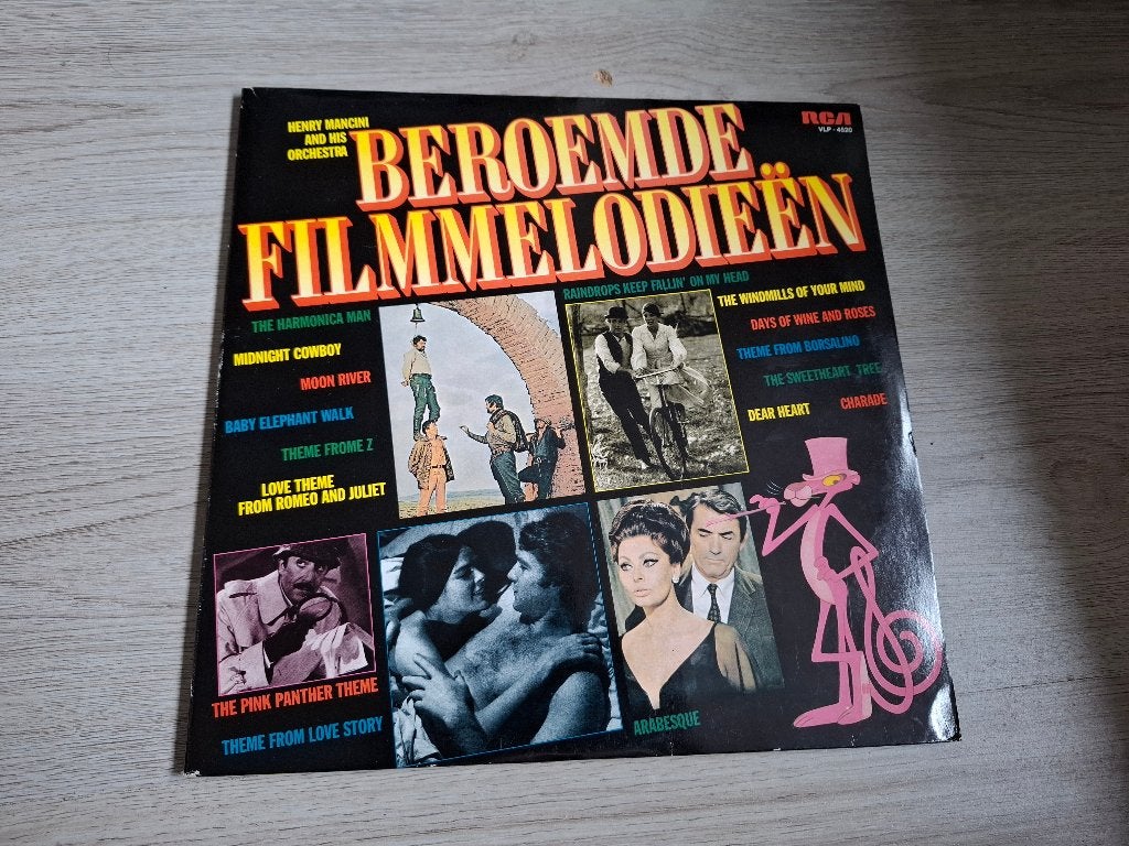 2 LP Henry Mancini And His Orchestra / Ennio Morricone....., Cd's en Dvd's, Vinyl | Filmmuziek en Soundtracks, Gatefold hoes, Ophalen of Verzenden