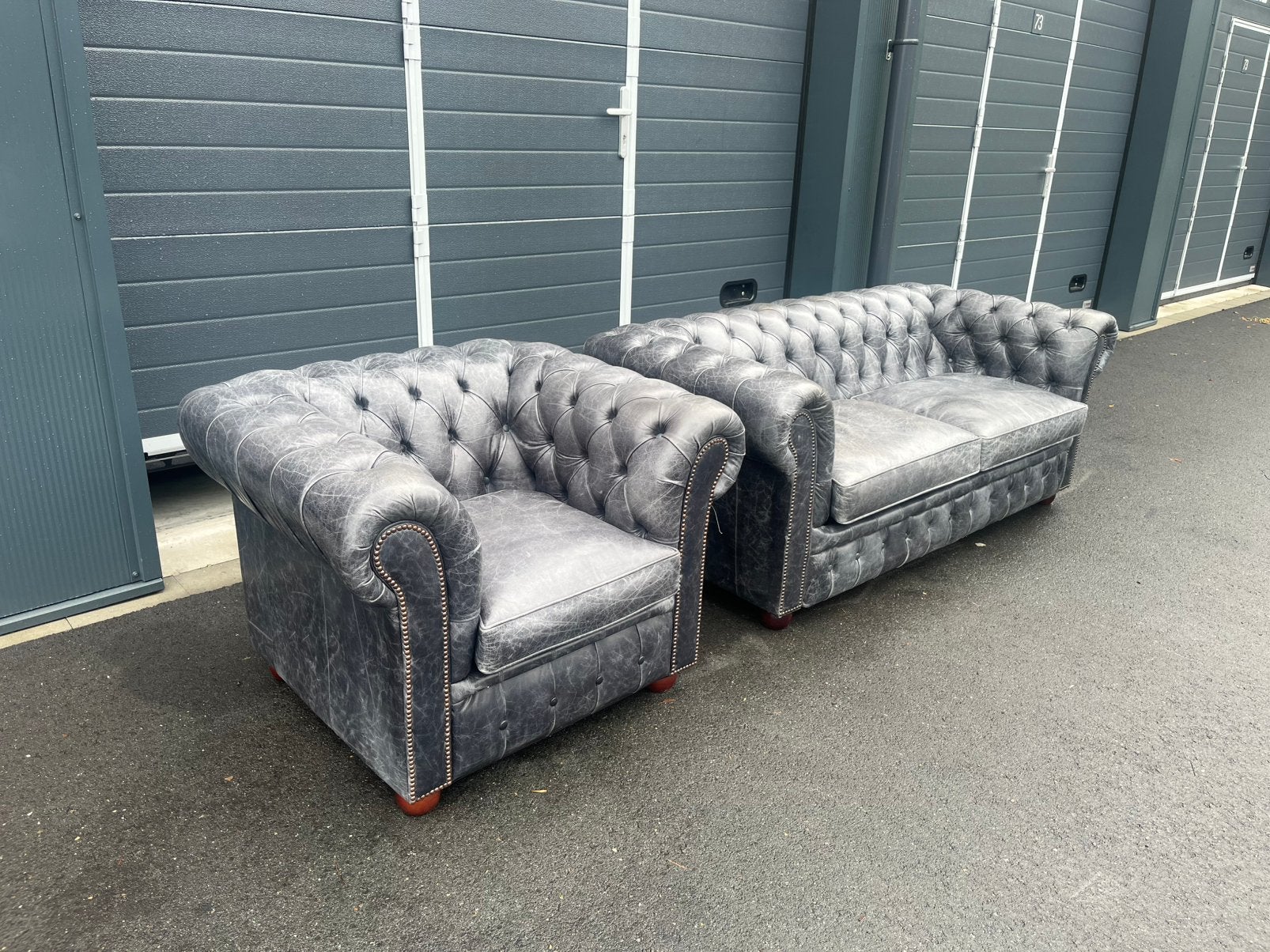 Chesterfield DEZE WEEK 850,- ‼️‼️‼️‼️, Hout, 150 tot 200 cm, Tweepersoons, 75 tot 100 cm