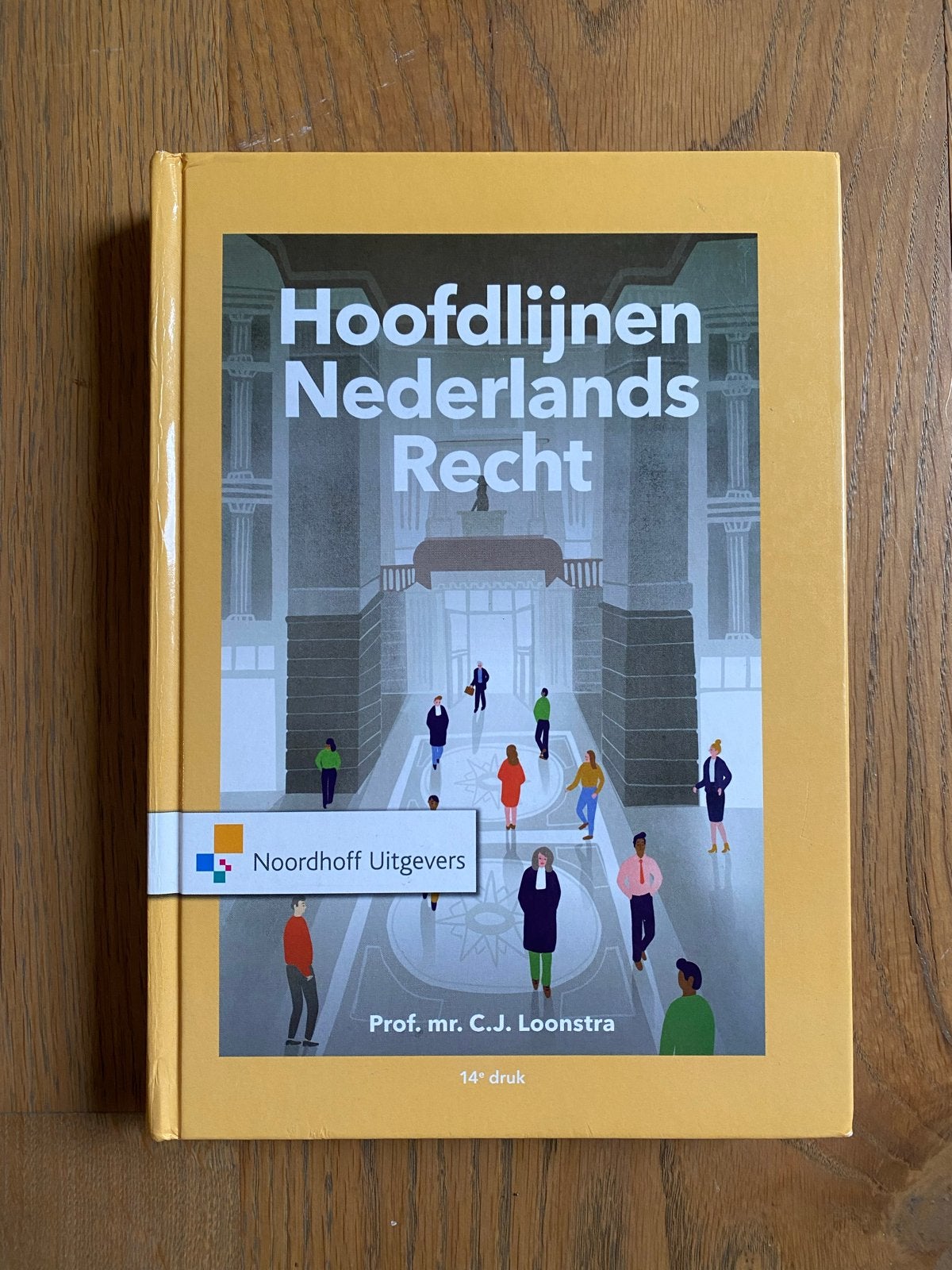 Hoofdlijnen Nederlands Recht - Prof. mr. C.J. Loonstra, Ophalen of Verzenden, Gamma, Zo goed als nieuw, HBO