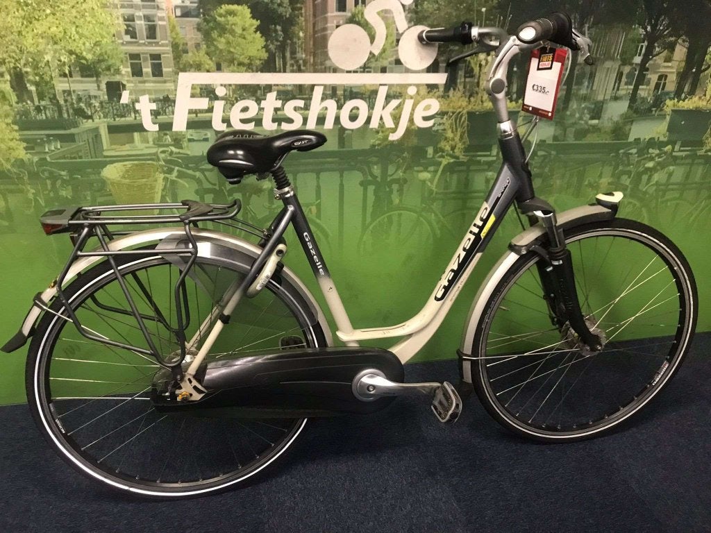 Fietshokje Raaks : Gazelle Orange Plus Damesfiets 53cm, Overige merken, Raaks Fietsen, (Extra) lage instap, Ophalen of Verzenden