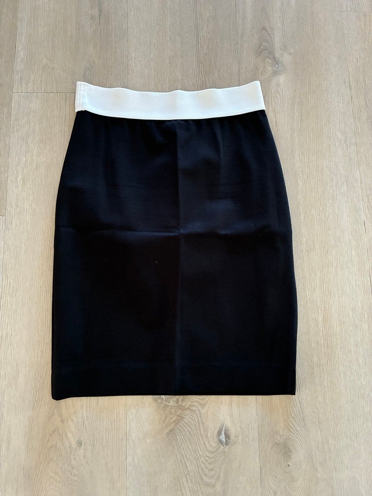 Vanilia Rok Contrast Pencil Zwart - Maat 38, Ophalen of Verzenden, Gedragen, Maat 38/40 (M), Zwart