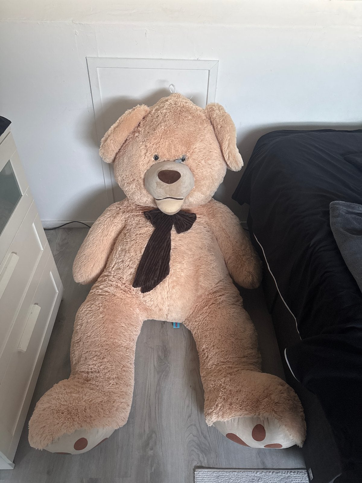 Grote knuffelbeer - Perfect voor knuffels!, Kinderen en Baby's, Ophalen, Beer, Zo goed als nieuw, Bruin