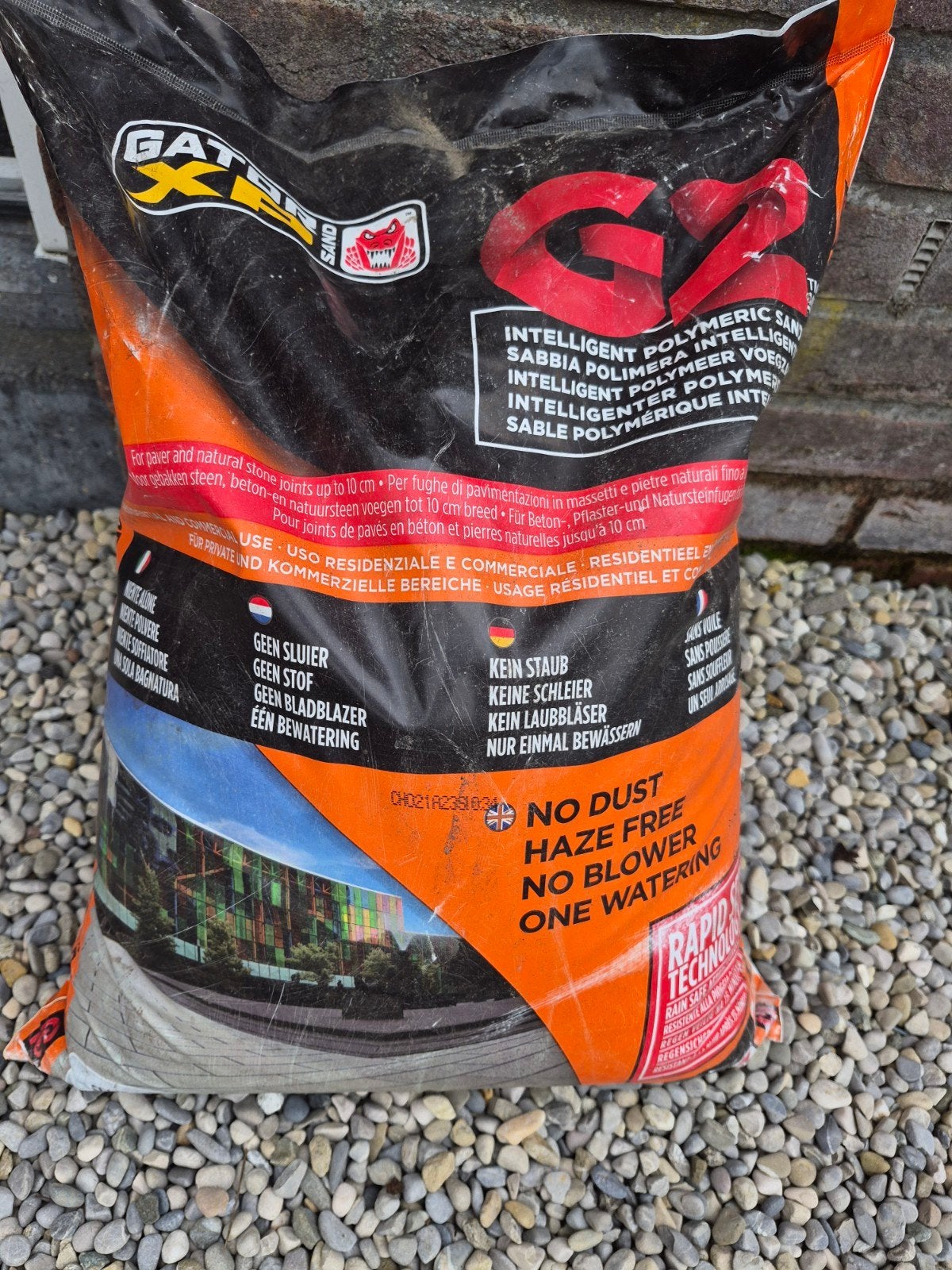 Gator Sand XP G2 Voegzand antraciet, Ophalen, Nieuw