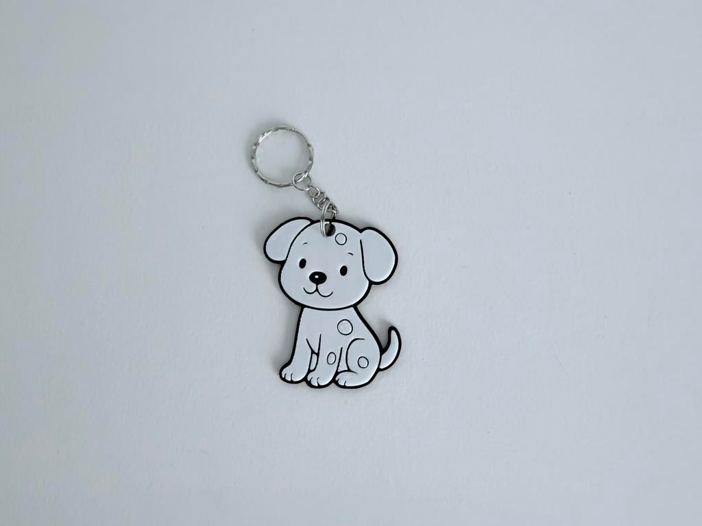 Hondje sleutelhanger, Verzenden, Zo goed als nieuw