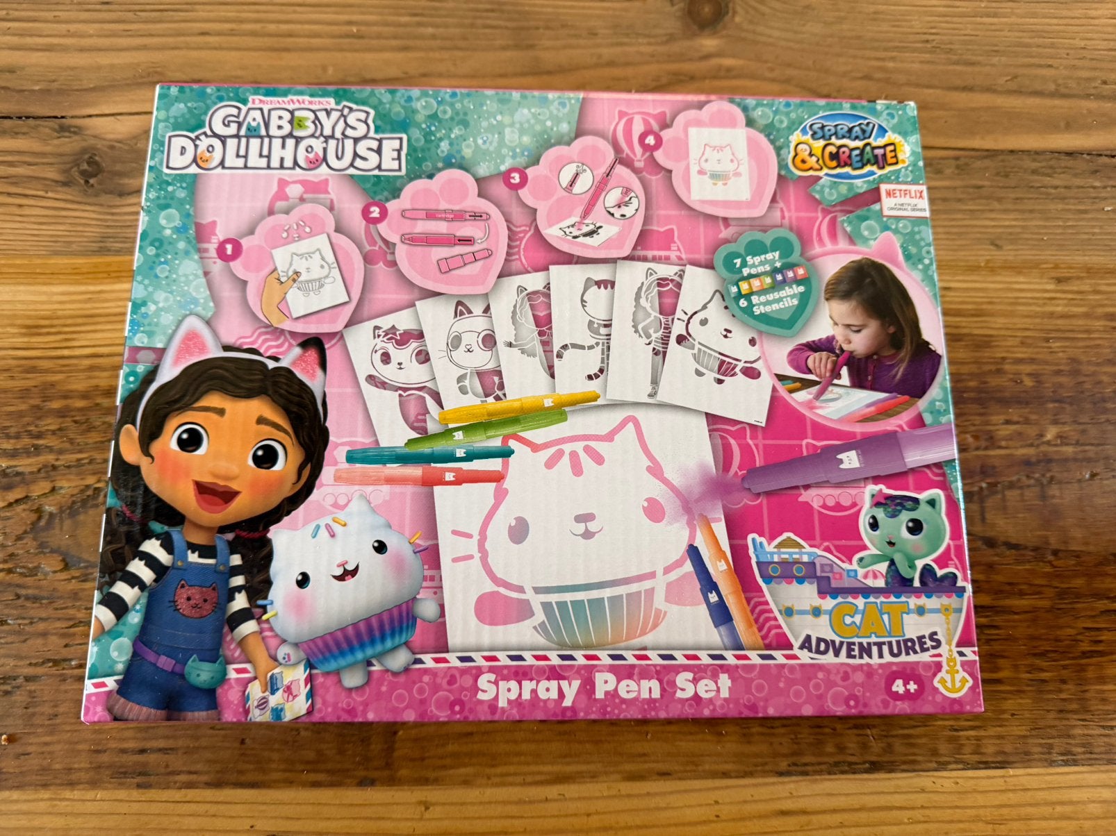 Nieuw: Spray pen set, spray & create, van Gabby’s Dollhouse, Ophalen of Verzenden, Nieuw, Knutselen