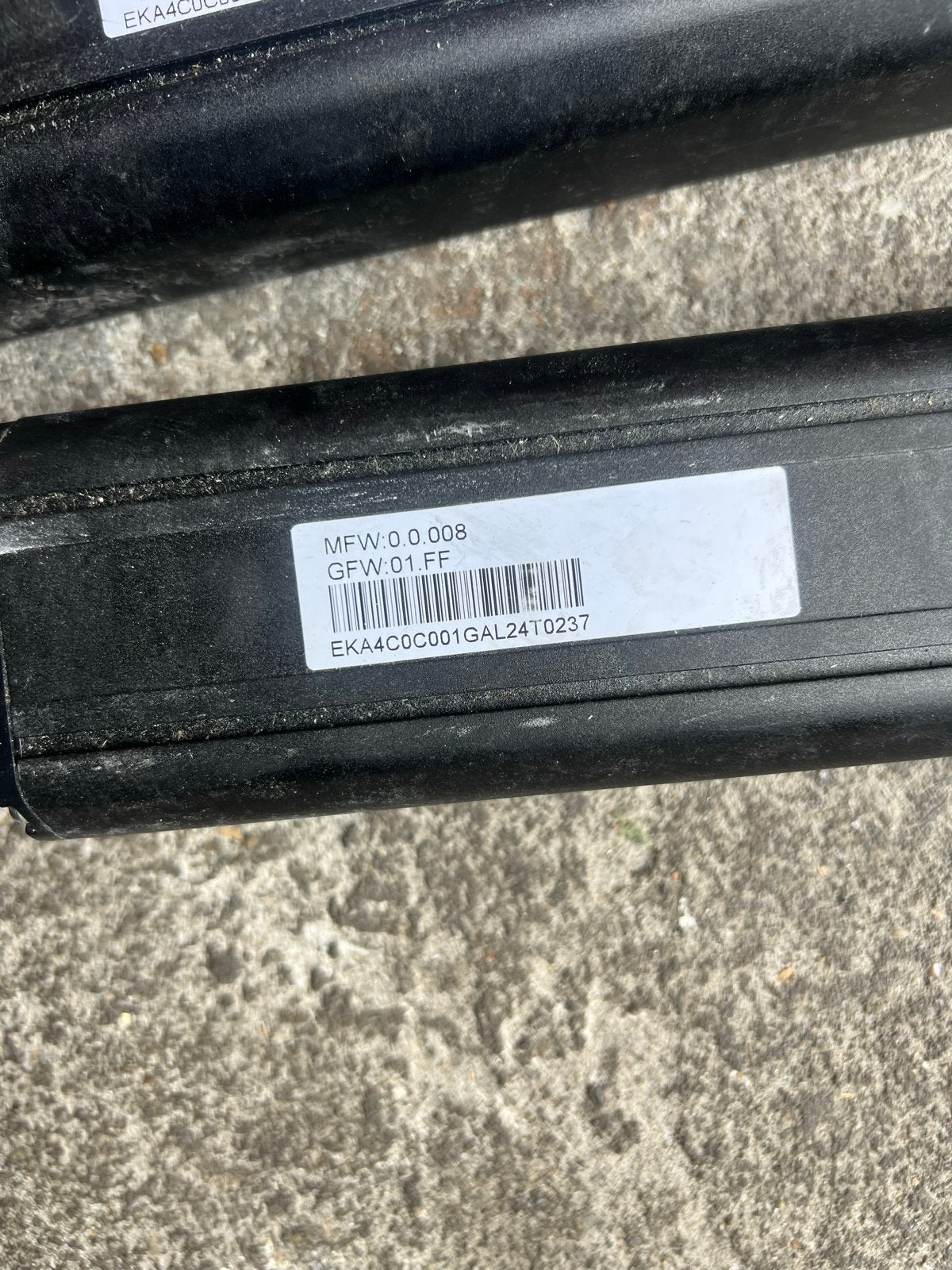 Darfon E4C0C E-bike accu's met lader (36.3V 14Ah), Ophalen of Verzenden, Gebruikt