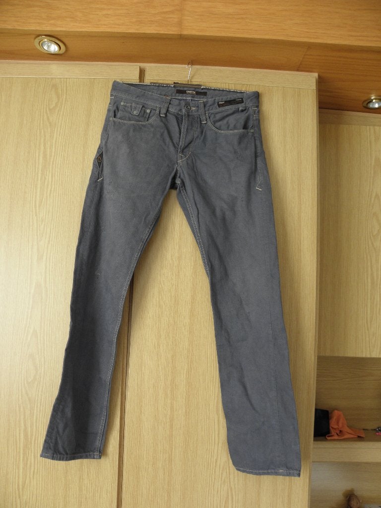 Goedkope grijs blauwe jeansbroek broek CHASIN mt 31/32 goed, Chasin, Blauw, W32 (confectie 46) of kleiner, Ophalen of Verzenden
