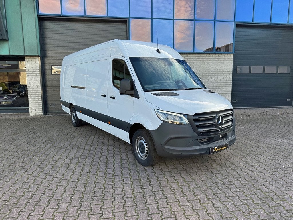Mercedes-Benz Sprinter 319 Pro L4H2 BPM vrij 9G-Tronic Mbux, Automaat, 12 maanden, Wit, Bedrijf