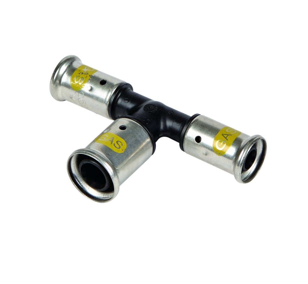 Henc o Gas Pers t-stuk 16x2 0x16 (12PKG-162016), Niet ingevuld, Niet ingevuld, Niet ingevuld